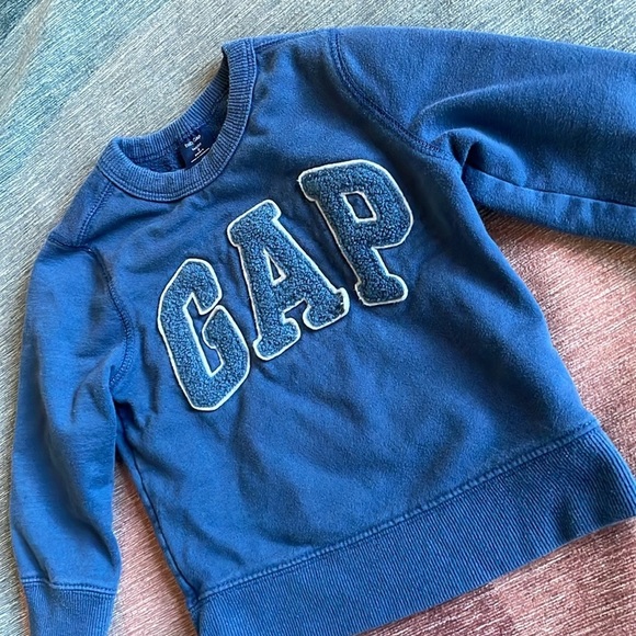 Gap Sherpa Embroidered Crewneck - Picture 4 of 5